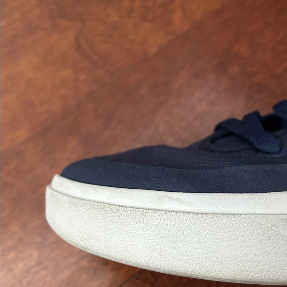 allbirds Men's Navy Low-Top Canvas Sneakers, Size 12.5 - Picture 5 of 12